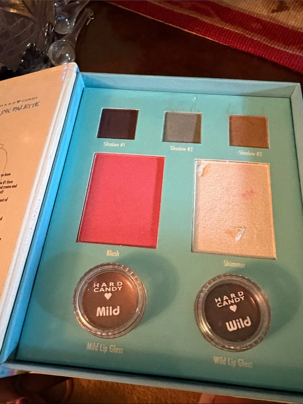Hard Candy Punk Palette Makeup Kit - Pink & Blue Accents